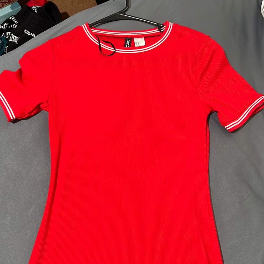 Red dress from h&m